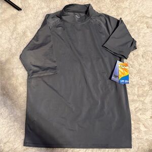 Kanu surf men’s short sleeve UPF 50+ swim shirt, size large NWT